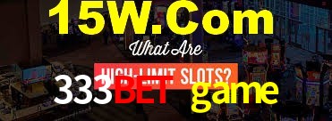 Welcome Bonus 333bet game